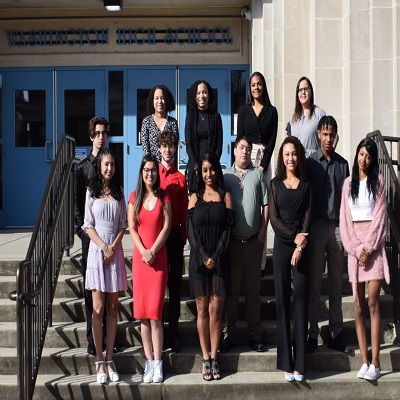  2023 Washington High School Prom Court.